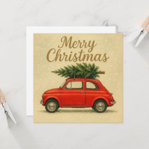 Cartão de Natal Antigo.