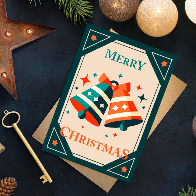 Cartão de Natal - Balas de Natal e Estrelas (Criador carregado)