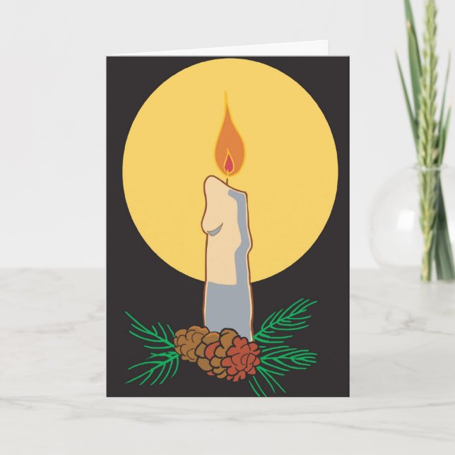 Cartão de Natal, Bênção Irlandesa (Frente)