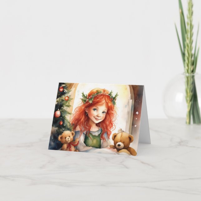 Cartão de Natal bonito (Frente)