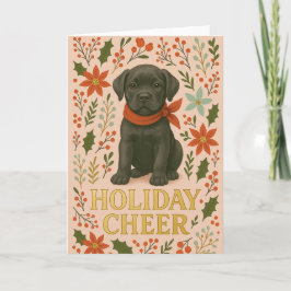 Cartão de Natal Cane Corso