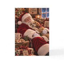 Cartão de Natal Cavapoo