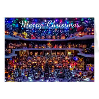 Cartão de Natal - Cena da Vila