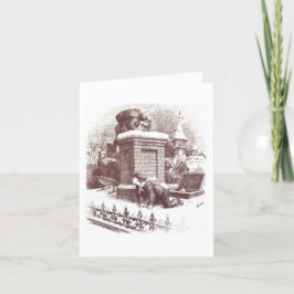 Cartão de Natal Clássico de Thomas Nast