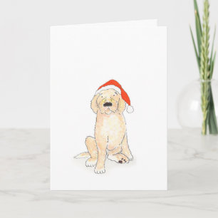 Cartão de Natal Cockerpoo