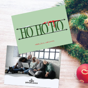 Cartão de Natal Corporativo Elf Shenanigans