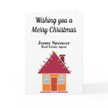 Cartão de Natal Corporativo Imobiliário