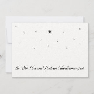 Cartão de Natal Cristão 2023 Design Simples