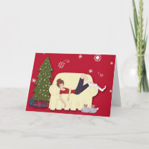 Cartão de Natal crônico