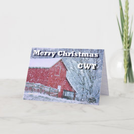 Cartão de Natal CWT