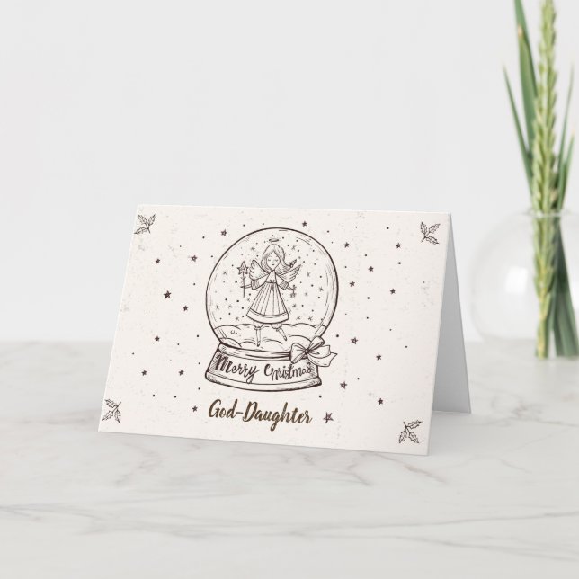 Cartão de Natal da Deus-Filha (Frente)