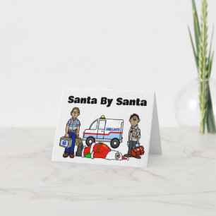 Cartão de Natal da Equipe de SME Salvando Papai No