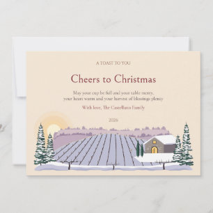 Cartão de Natal da Família Vintner Hollow