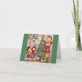 Cartão de Natal da Família Whimsic