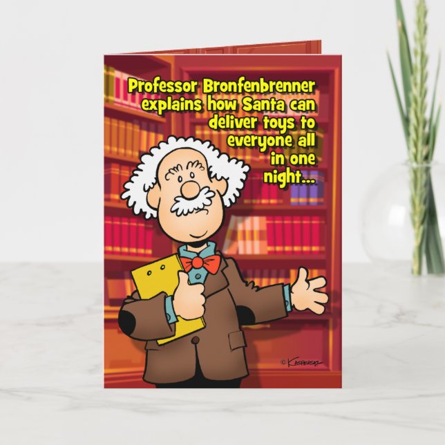 Cartão de Natal da Kasey e da Empresa (Frente)