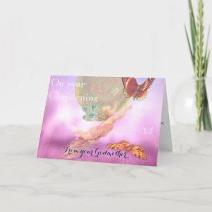 Cartão de Natal da Madrinha Godparent