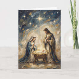 Cartão de Natal da Natividade
