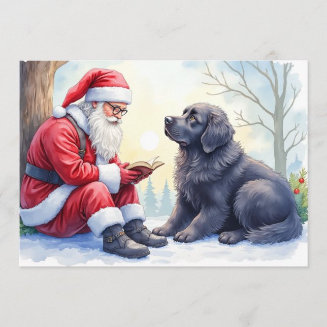 Cartão de Natal da Newfound (Frente)