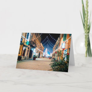 Cartão de Natal da Revista Italiana