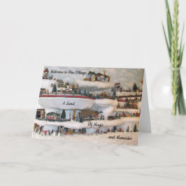 Cartão de Natal da Vila de Boas-vindas