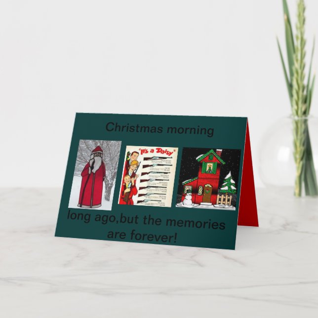 Cartão de natal Daisy BB (Frente)