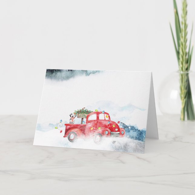 Cartão de Natal Dalmático (Frente)