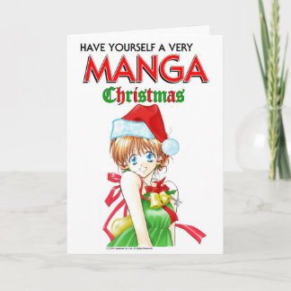Cartão de Natal de 2021 da Manga University