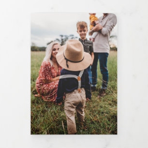 Cartão de Natal de 4 Fotografias Triplicado, Water