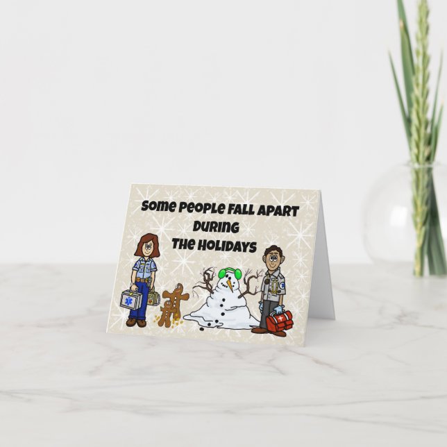 Cartão de Natal de Agradecimento da EMS (Frente)