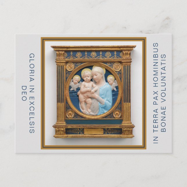 cartão de natal de Andrea Della Robbia (Frente)