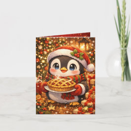 Cartão de Natal de Anime Fofo