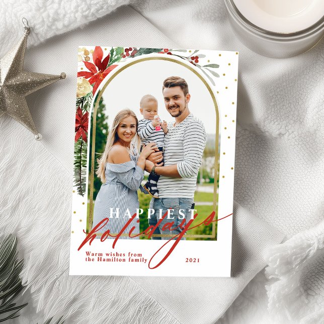 Cartão de Natal de Arch de Fotografia da Família d (Criador carregado)