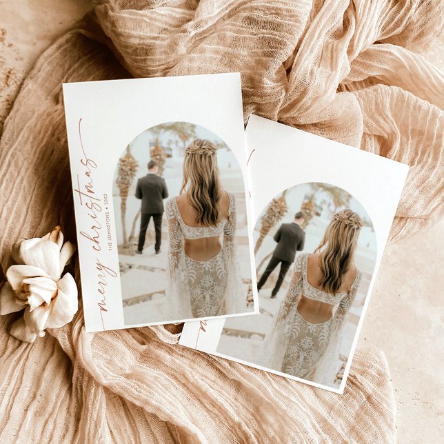 Cartão de Natal de Arch Moderno (Criador carregado)