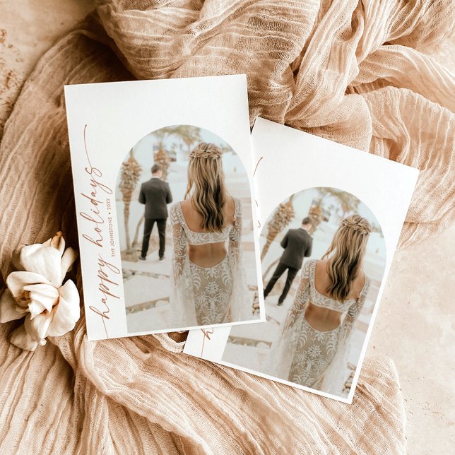 Cartão de Natal de Arch Moderno (Criador carregado)