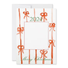 Cartão de Natal de arco