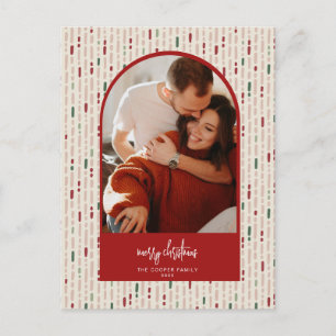 Cartão de Natal de Arte Moderna