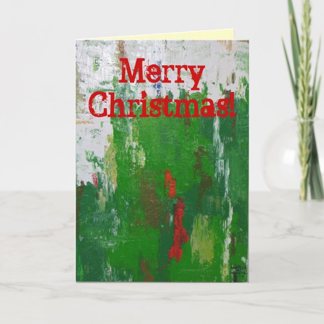 Cartão de Natal de Artsy! (Frente)