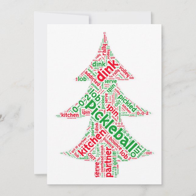 Cartão de Natal de Batedeira (Frente)