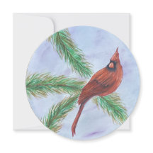Cartão de Natal de Cardinal