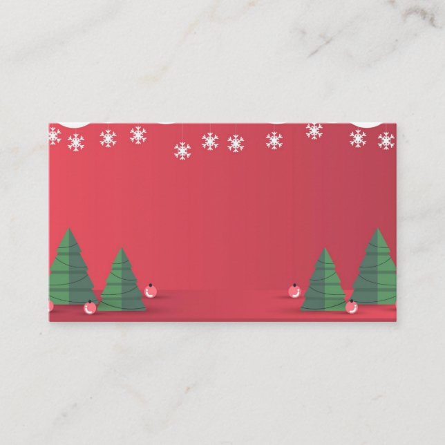 Cartão de Natal de casado (Frente)