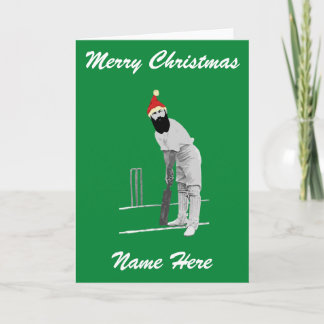 Cartão de Natal de Cricket