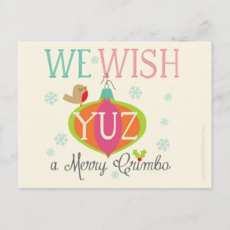Cartão de Natal de Curso