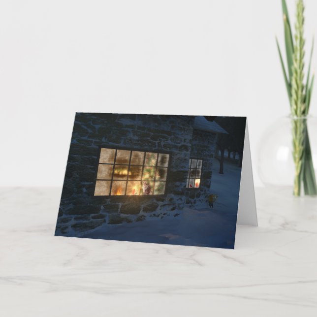 Cartão de Natal de Cwm (Frente)