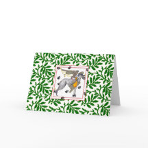 Cartão de Natal de Deerhound NEL escocês de Gulliv