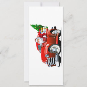 cartão de natal de desenho animado