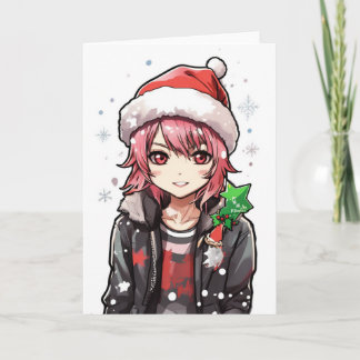cartão de natal de desenho animado