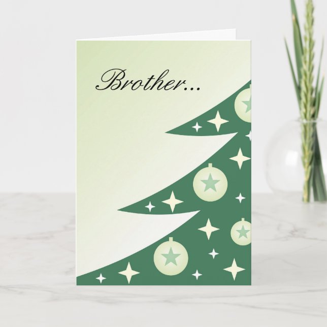 Cartão de Natal de Diva para o Irmão (Frente)