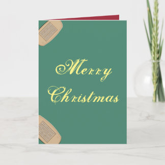 Cartão de Natal de Enfermeira