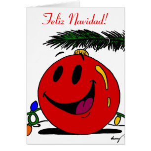 Cartão de Natal de Feliz Navidad