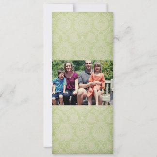 Cartão de Natal de Foto da Família 4x9